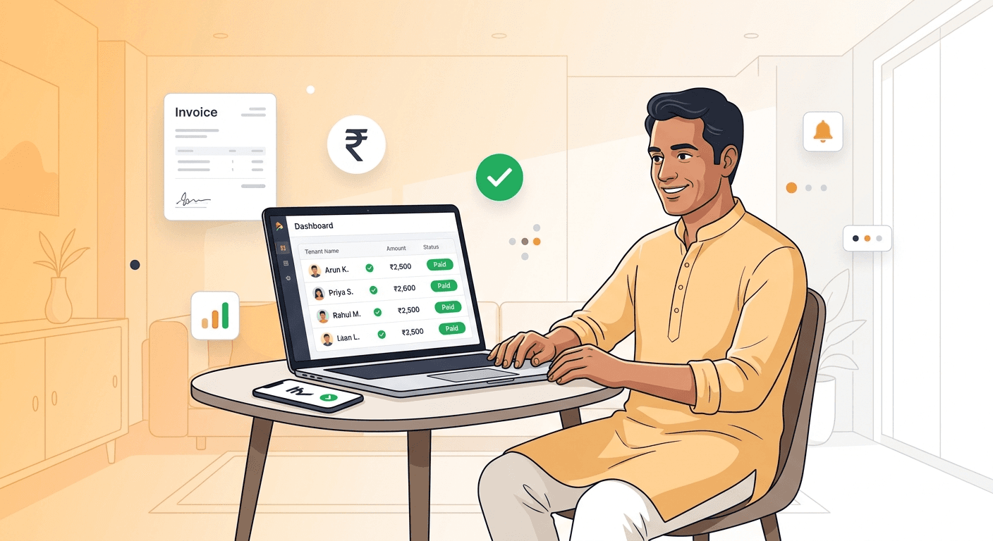 Online Rent Collection for PG Owners in India: Stop Chasing, Start Automating (2026 Guide)