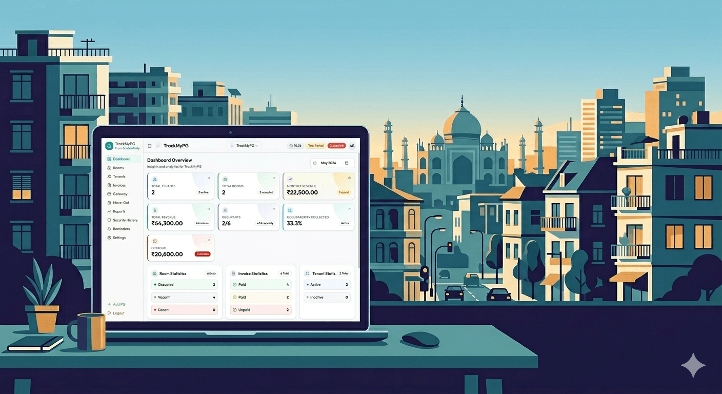 Best PG Management Software in India 2026: Manage Rooms, Beds, Tenants & Rent in One Place